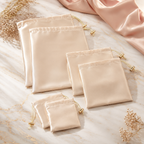 Kit Damas de Honor — Caja de Regalo de 7 Piezas con Bata de Satén