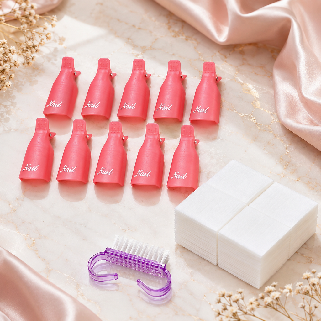 Kit Manicura en Casa — Esmaltes en Gel, Lámpara UV y Removedor