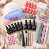 Kit Manicura en Casa — Esmaltes en Gel, Lámpara UV y Removedor