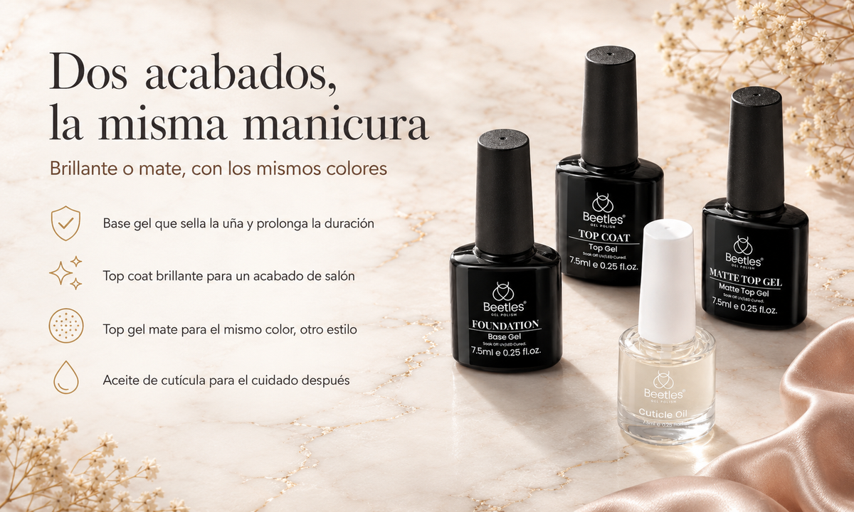Seis colores, dos maneras de terminarlos